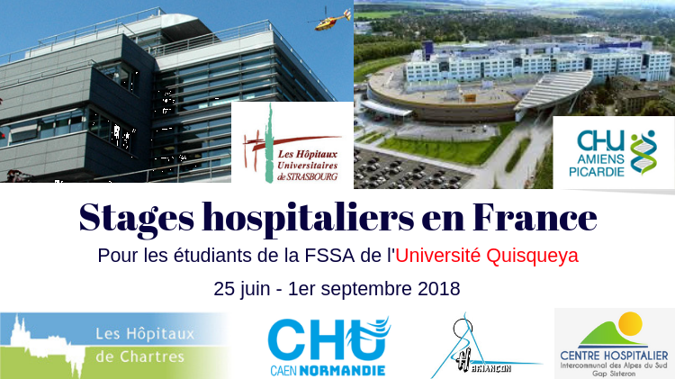 Stages hospitaliers des étudiants en medecine de l'UniQ