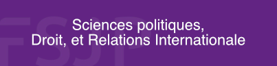 Droit, sciences politiques, relations internationales